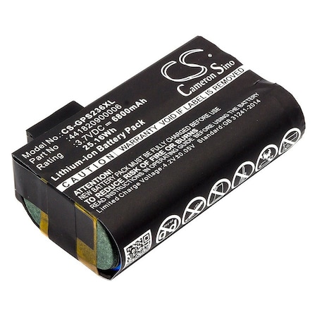 Bsc Preferred Sokkia SHC-236 SHC-336 6800mAh Barcode Replacement Battery CS-GPS236XL.4